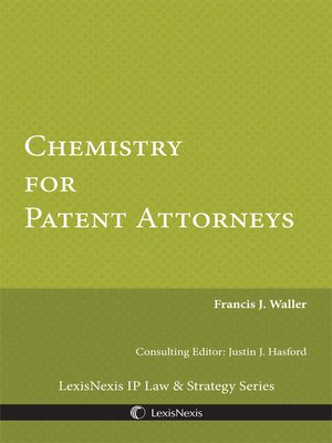 cover image of Chemistry for Patent Attorneys